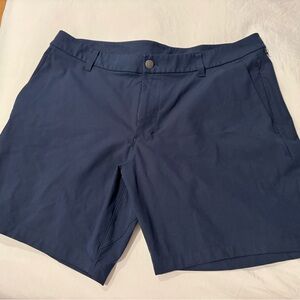 Men's ABC Classic Fit Navy Blue Shorts 7in